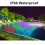 LED Underwater Light - PRUMYA - 7 Static/4 Dynamic - IP68 Waterproof - 12V 25W - Remote Control Included 4