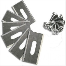 30 Pack Grass Blades for Husqvarna with Double Sharp Stainless Steel Blade 36.5*18.5*0.65mm,versailles