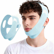 Anti Snore Chin Strap for CPAP Users Chin Strap for Sleeping Anti Snoring Devices Snore Stopper for Men Women High Elasticity Traceless