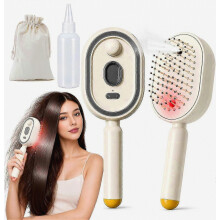 8-Head Deep Tissue Massager Gun, 30 Levels 40kg Percussion, Red Light Therapy Muscle Pain Relief for Full Body Back Waist Shoulders Leg