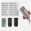 10pcs Remote Control 2 Button 433MHz Rolling Code Garage Door Gate Remote Control for BFT MITTO 2 MITTO 4 3