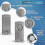 10pcs Remote Control 2 Button 433MHz Rolling Code Garage Door Gate Remote Control for BFT MITTO 2 MITTO 4 5