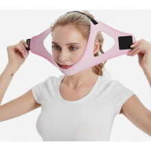 Anti Snoring Chin Strap for CPAP Users (Pink)