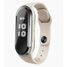 Smart Ultrasonic Mosquito Repellent Watch USB Rechargeable Watch