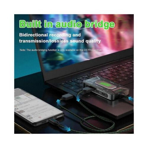 (DS7 Pro) (DS7) DS7 Type-C Docking Station to HD Converter USB Splitter Adapter 2
