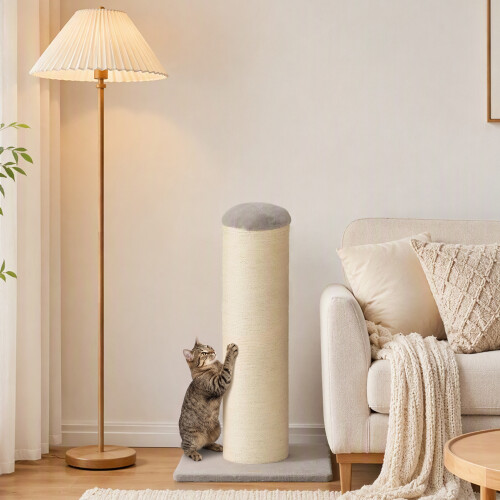 PawHut PawHut Cat Scratching Post, 76cm Tall Scratch Post for Indoor Cats
