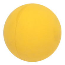 Wandball Gelb 5 Stück aus Gummi 6cm