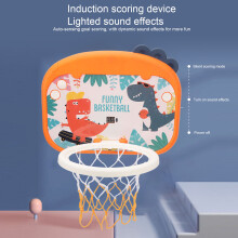 Dino Mini Basketballkorb Kinder mit Punktesanzeige