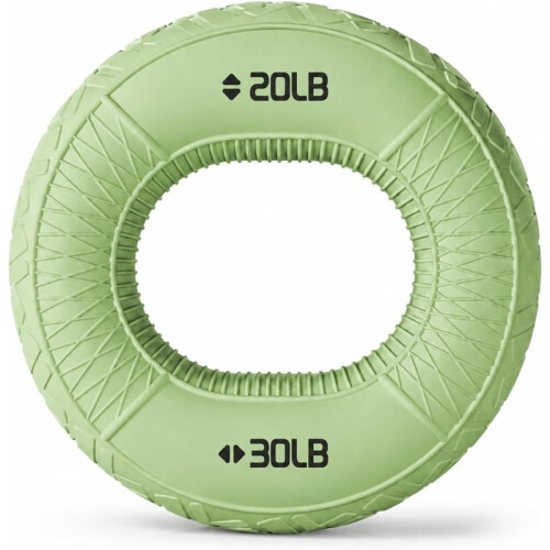 Silicone Grip Strength Trainer Ring Dual Resistance Hand Exerciser
