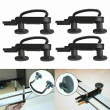 4pcs Stainless Steel Universal Roof Box Car Van Mounting Fitting Kit U-bolts Clamp