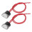 2 Pcs Thermal Control Switch Waterproof Bimetallic Sensor Quick Response Thermostat Temperature Switch 10A 250V 20 1