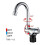 Foldable 360-Degree Rotating Kitchen Sink Faucet, Single Handle Hot/Cold Water Mixer Tap 4