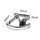 Foldable 360-Degree Rotating Kitchen Sink Faucet, Single Handle Hot/Cold Water Mixer Tap 5