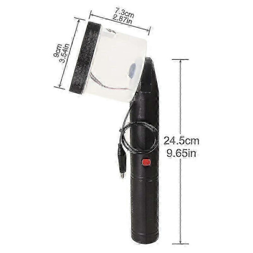 Flocking Kit Static Grass Applicator Abs Mini Flocking Machine with Antislip Handle for Diy Scenic 1