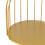 Aufbewahrungs-Organizer Vogelkäfig Gold 20