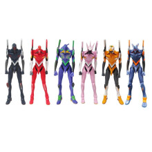 (Unit 8 pink box) EVA Unit-01 & Unit-02 Movable Action Figure Model Kit, Collectible Robot Figurine, Boxed Set, Display Toy, Gift for Anime Fans