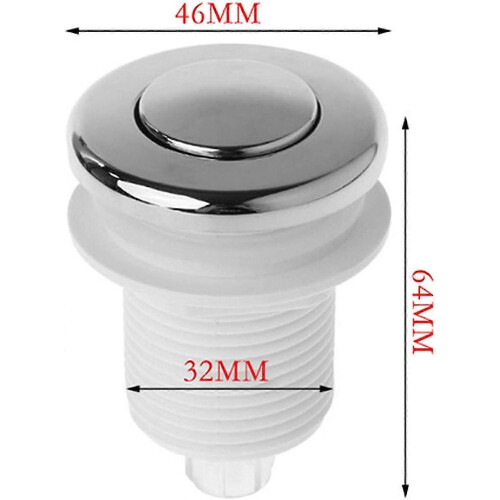 Spa Bath Push Button Switch Kit - 32mm 2