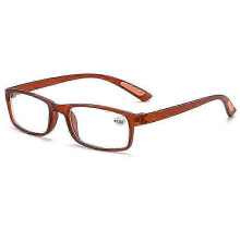 (1.50 strength, Brown) Ultralight Reading Glasses full Frame For Mens Women +1+1.5+2.0+2.5+3.0+3.5+4.0