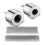 Copper Pipe Cleaning Brushes for Power Drill  2 Pack with Replaceable Brushes (1/2 & 3/4 Inch) 1