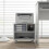 (White, Particle Board) 3-Drawer Printer Stand on Wheels - White 4