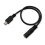 (2.5M) Mini USB To 3.5mm  Microphone Cable For Auditory Recording Adapter Cord Microphone Adapter Cord 5