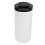 Tragbarer Wasserbecher 400ml Edelstahl weiß 18