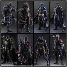 (PA changed to clown Batman) DC Batman Arkham Knight Reforged Spartan Catwoman Bane Deathstroke Action Figure Model
