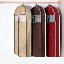 Breathable Fur Coat Dust Cover | Hanging Garment Bag for Winter Coats & Dresses