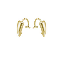 (Golden) 2er-Pack sexy Prothesen-Lippenringe im Y2K-Gothic-Stil – sexy und ausgefallener Edelstahl-Körperschmuck für Frauen, perfekt für