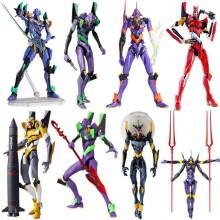 (Maf156 unit 1 alloy version) MAF 080 Unit-01 Awakening 005 Unit-02 Asuka Action Figure Anime Model PVC Collectible 18cm Display