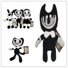(30cm badi, as the picture) Bendy and the Ink Machine Plush Dog Toy Stuffed Animal Doll for Kids Girls Fan Gift Soft Cute Collectible