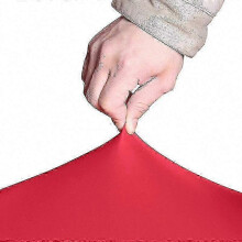 (80CM, black) Waterproof and Elastic Table Cover with 60-130cm Diameter Available in 6 Colors