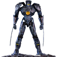 (Chinese red (18cm)) Gipsy Danger Mecha Figure Titan Model Obsidian Monster Statue Collectible Armor Toy