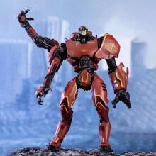 (Eureka(18cm)) Gipsy Danger Mecha Figure Titan Model Obsidian Monster Statue Collectible Armor Toy