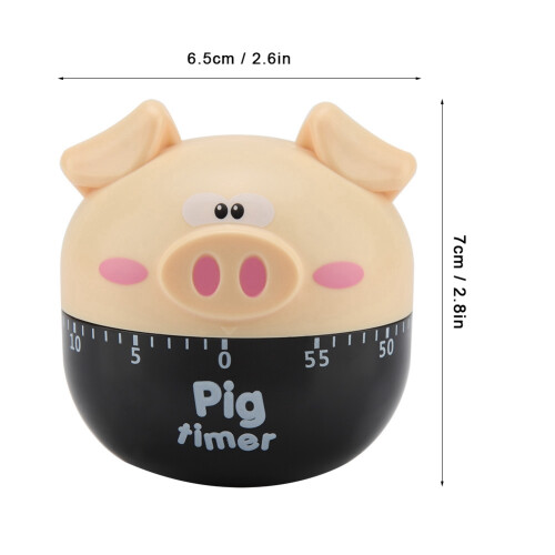 Koch-Timer mit Schweinchen Motiv 2