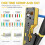 Pass Through RJ45 Crimp Tool Kit Ethernet Crimper CAT5 Cat5e Cat6 Crimping Tool 9
