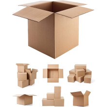 25 Pcs Heavy Duty Storage Cartons Boxes 30L x 20W x 43H CARDBOARD POSTAL BOXES