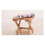 Bamboo Folding Stool Small Portable Bench Shower Stool Suitable for Bathroom Sauna Spa Height 31.5cm 3
