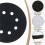 5 Inch 8 Holes Soft Density Interface Pads Hook and Loop Sponge Cushion Buffer Round Backing Pad Foam Sanding Pads 4Pack 4