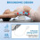 Back Stretcher Lumbar Support Board Adjustable Air Compression Home Use 2