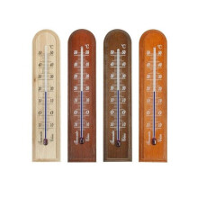 Terdens indoor thermometer wooden precise measurement