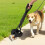 DOG POOPER SCOOPER 60CM LONG PET WASTE PICKUP FOLDABLE LONG HANDLE POO PICKER 4