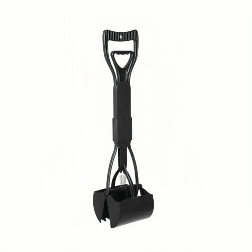 DOG POOPER SCOOPER 60CM LONG PET WASTE PICKUP FOLDABLE LONG HANDLE POO PICKER