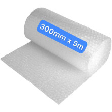 BUBBLE WRAP - 300mm/500mm STRONG PACKAGING ROLLS CUSHIONING QUALITY BUBBLE