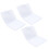 Transparente Fliegenbox 104 Loch 3er Mittel 10