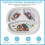Portion Control Plate for Balanced Diet - Grains, Proteins, Fruits & Veggies 2