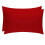 (RED) SAIMAZ 100% Cotton Pillowcases Pack of 2 – 50x75cm Standard Size – Plain Solid Colour Envelope Pillow Covers – Soft Brea 1