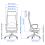 IKEA MARKUS Office Chair Light Grey 4