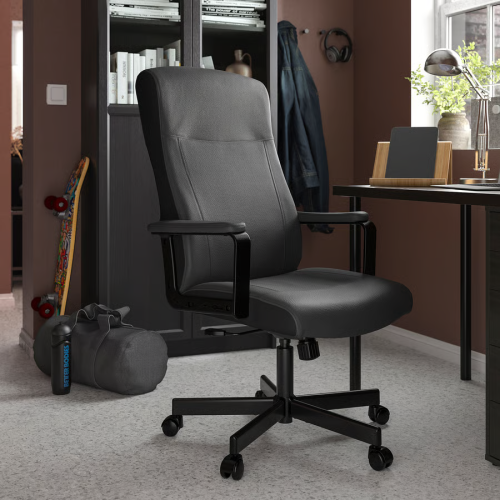 IKEA MILLBERGET Swivel Office Chair Black 1