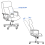 IKEA MILLBERGET Swivel Office Chair Black 4